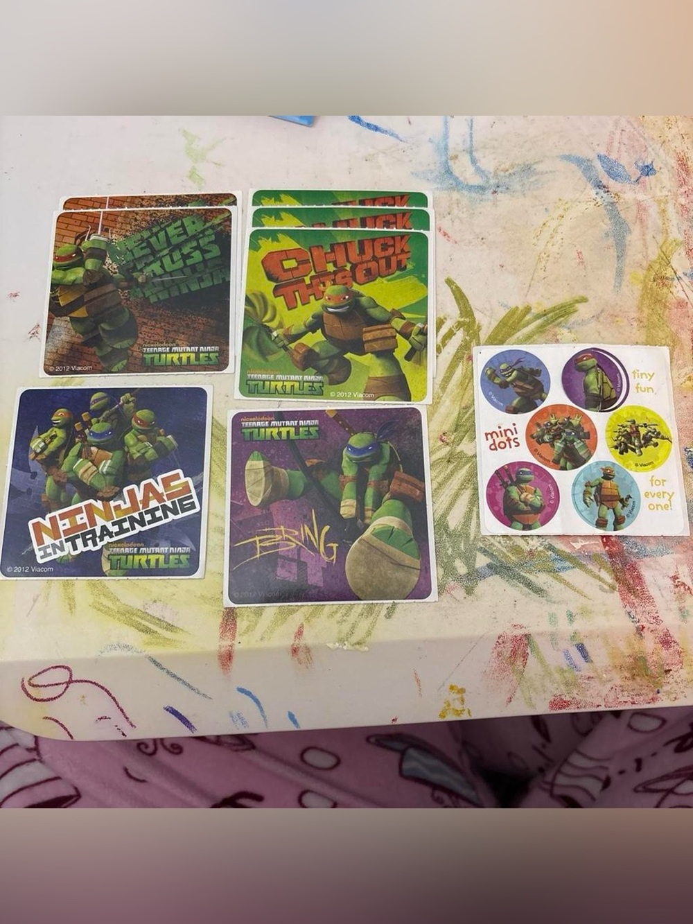 Teenage Mutant Ninja Turtles Sticker Set